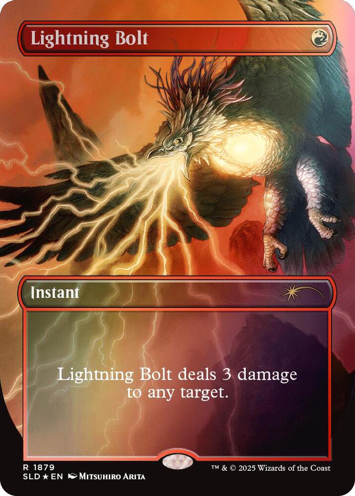 Lightning Bolt (1879) (Rainbow Foil) [Secret Lair Drop]
