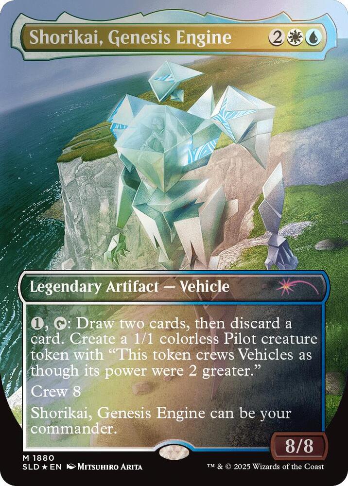 Shorikai, Genesis Engine (Rainbow Foil) (1880) [Secret Lair Drop]