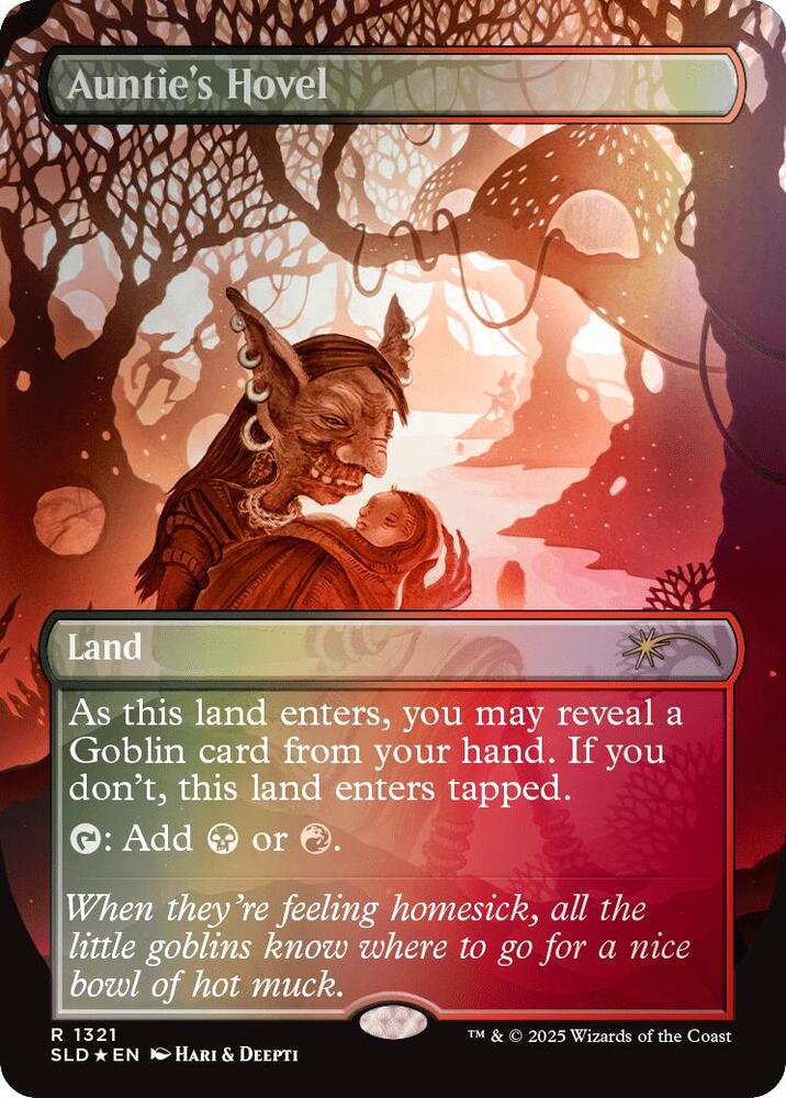 Auntie's Hovel (Rainbow Foil) (1321) [Secret Lair Drop]