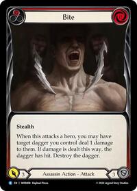 Bite (Red) (WOD008) [Blitz Deck The Hunted Arakni Web of Deceit]