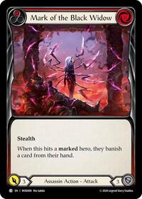 Mark of the Black Widow (Red) (WOD009) [Blitz Deck The Hunted Arakni Web of Deceit]