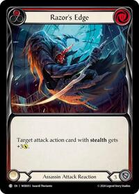 Razor's Edge (Red) (WOD013) [Blitz Deck The Hunted Arakni Web of Deceit]