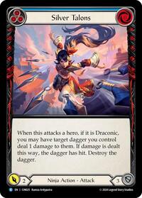Silver Talons (Blue) (CIN025) [Blitz Deck The Hunted Cindra]