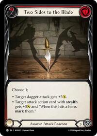 Two Sides to the Blade (WOD015) [Blitz Deck The Hunted Arakni Web of Deceit]