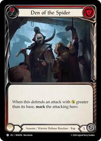 Den of the Spider (Red) (WOD016) [Blitz Deck The Hunted Arakni Web of Deceit]