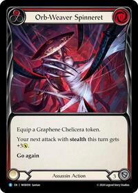 Orb-Weaver Spinneret (Red) (WOD018) [Blitz Deck The Hunted Arakni Web of Deceit]