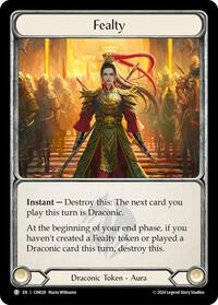 Fealty // Marked (CIN028 // CIN029) [Blitz Deck The Hunted Cindra]