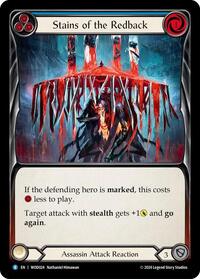 Stains of the Redback (Blue) (WOD024) [Blitz Deck The Hunted Arakni Web of Deceit]