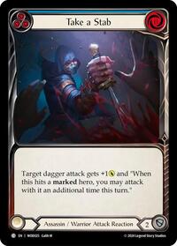 Take a Stab (Blue) (WOD025) [Blitz Deck The Hunted Arakni Web of Deceit]