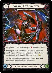 Arakni, Orb-Weaver // Arakni, Redback (WOD029//WOD030) [Blitz Deck The Hunted Arakni Web of Deceit]