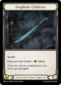 Graphene Chelicera // Marked (WOD033 // WOD034) [Blitz Deck The Hunted Arakni Web of Deceit]
