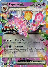 Espeon ex - 034/131 (Prismatic Evolutions Stamp) (034/131) [Miscellaneous Cards and Products]