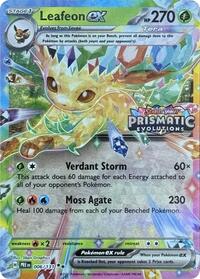 Leafeon ex - 006/131 (Prismatic Evolutions Stamp) (006/131) [Miscellaneous Cards and Products]