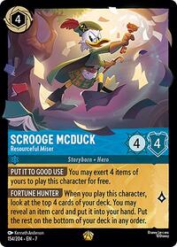 Scrooge McDuck - Resourceful Miser (154/204) [Archazias Island]