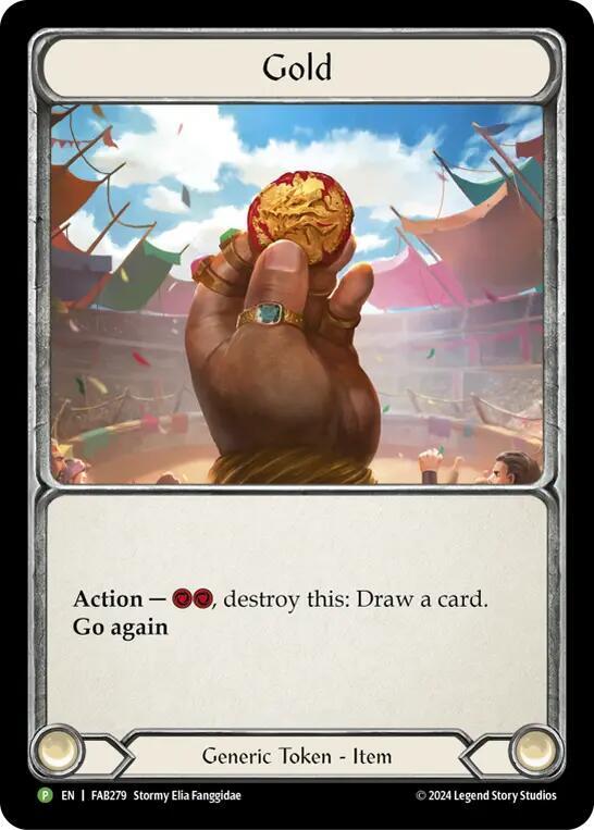 Gold -  FAB279 [Flesh and Blood Promo Cards]