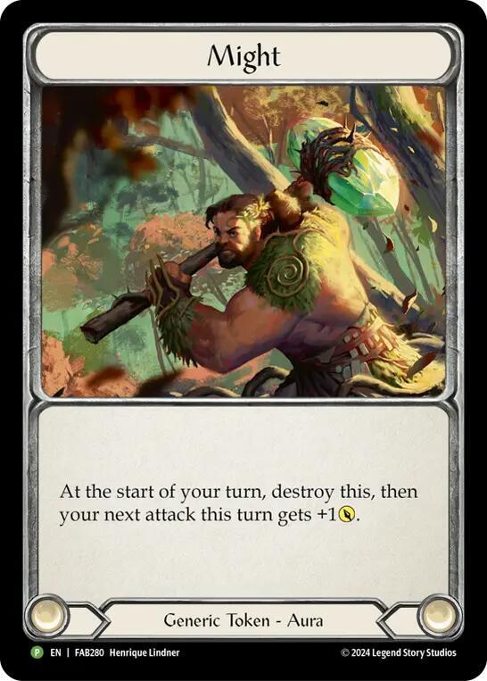 Might - FAB280 [Flesh and Blood Promo Cards]