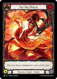 For the Dracai - FAB318 (FAB318) [Flesh and Blood Promo Cards]