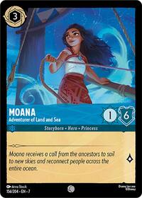 Moana - Adventurer of Land and Sea (156/204) [Archazias Island]
