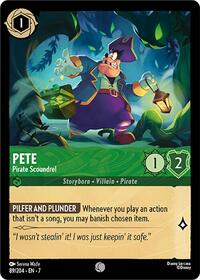 Pete - Pirate Scoundrel (89/204) [Archazias Island]