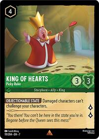 King of Hearts - Picky Ruler (111/204) [Archazias Island]