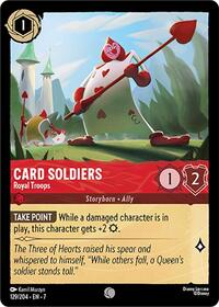Card Soldiers - Royal Troops (129/204) [Archazias Island]