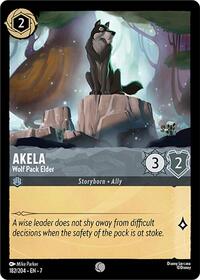Akela - Wolf Pack Elder (182/204) [Archazias Island]