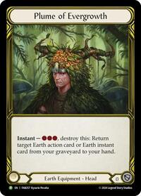 Plume of Evergrowth - FAB257 (FAB257) [Flesh and Blood Promo Cards]