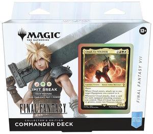 FINAL FANTASY Commander Deck FINAL FANTASY VII Limit Break Collectors Edition