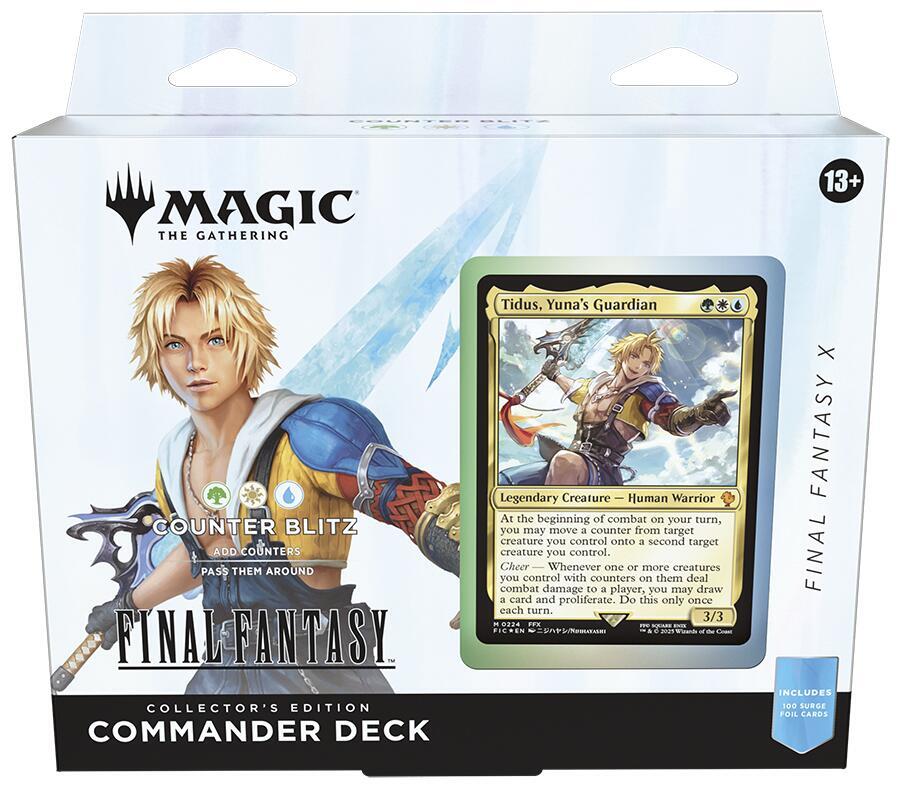 FINAL FANTASY Commander Deck FINAL FANTASY X Counter Blitz Collectors Edition