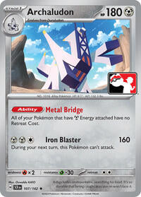 Archaludon (107/142) [Prize Pack Series Cards]
