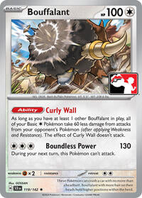 Bouffalant (119/142) [Prize Pack Series Cards]