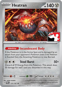 Heatran (123/167) [Prize Pack Series Cards]