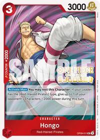 Hongo (Judge Pack Vol. 5) (OP09-011) [One Piece Promotion Cards]