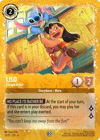 Lilo - Escape Artist (25) [Disney Lorcana Promo Cards]