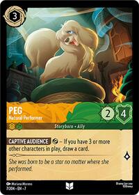 Peg - Natural Performer (7/204) [Archazias Island]
