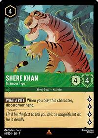 Shere Khan - Infamous Tiger (92/204) [Archazias Island]