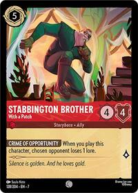 Stabbington Brother - With a Patch (128/204) [Archazias Island]