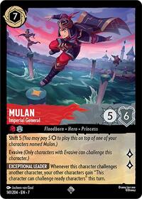 Mulan - Imperial General (141/204) [Archazias Island]