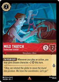 Milo Thatch - Undaunted Scholar (145/204) [Archazias Island]