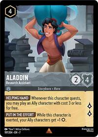 Aladdin - Research Assistant (197/204) [Archazias Island]