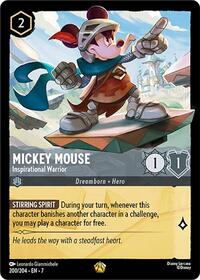 Mickey Mouse - Inspirational Warrior (200/204) [Archazias Island]