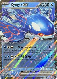 Kyogre ex - 178 (178) [SV Scarlet and Violet Promo Cards]