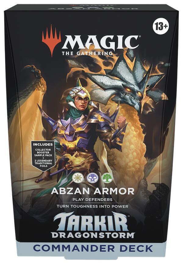 Tarkir Dragonstorm Commander Deck Abzan Armor