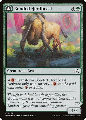 Bonded Herdbeast // Plated Kilnbeast (178) [March of the Machine]