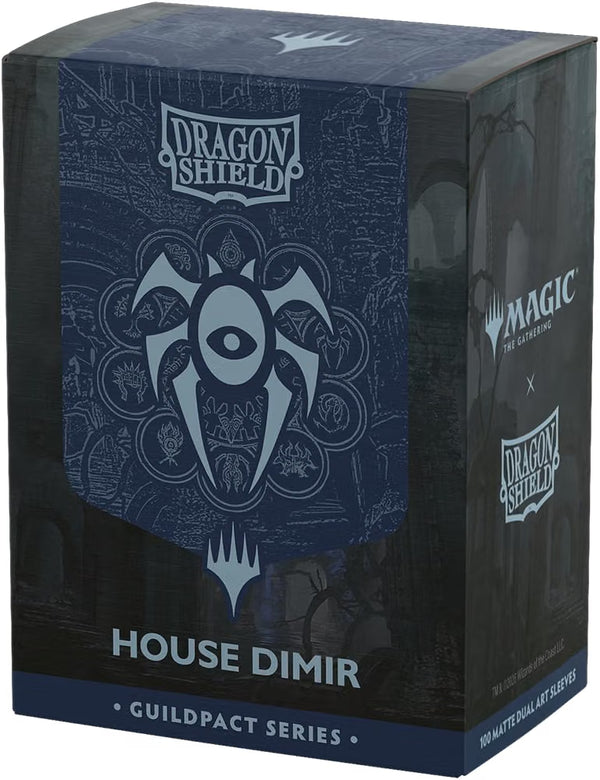 Dragon Shield - House Dimir Matte Sleeves