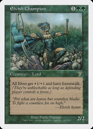 Elvish Champion (240) [Seventh Edition]