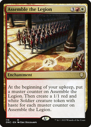 Assemble the Legion (115) [Phyrexia: All Will Be One Commander]