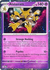 Alakazam - 082/167 (Cosmos Holo) (082/167) [Blister Exclusives]