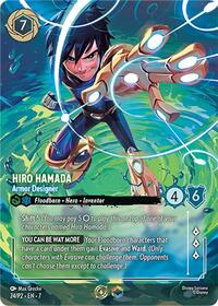 Hiro Hamada - Armor Designer (Store Championship) (24) [Disney Lorcana Promo Cards]
