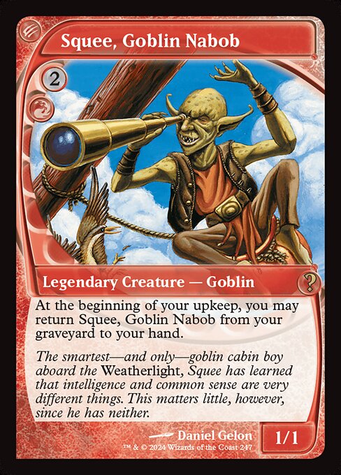 Squee, Goblin Nabob (247) [Mystery Booster 2]